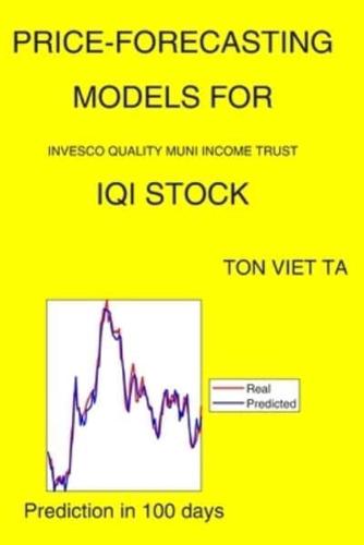Price-Forecasting Models for Invesco Quality Muni Income Trust IQI Stock