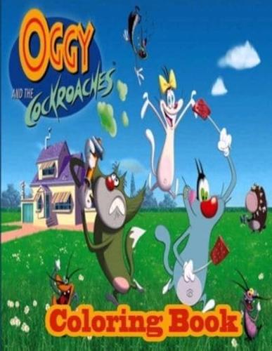 Oggy and the Cockroaches Coloring Book