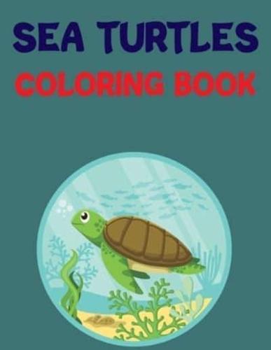 Sea Turtles Coloring Book