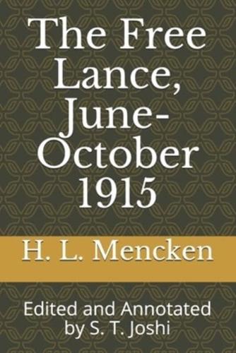 The Free Lance, June-October 1915