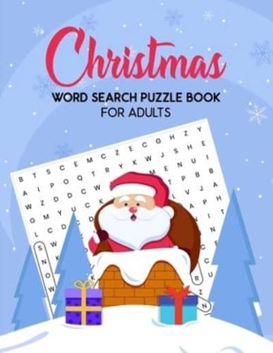 Christmas Word Search Puzzle Book For Adults