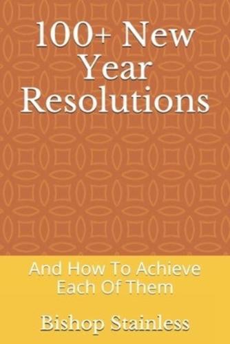 100+ New Year Resolutions
