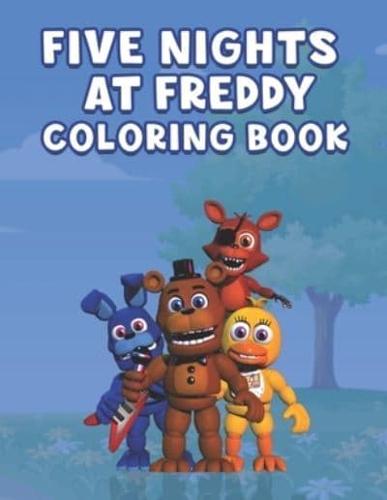 Five at Freddy Coloring Book