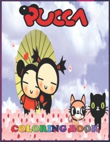 Pucca Coloring Book