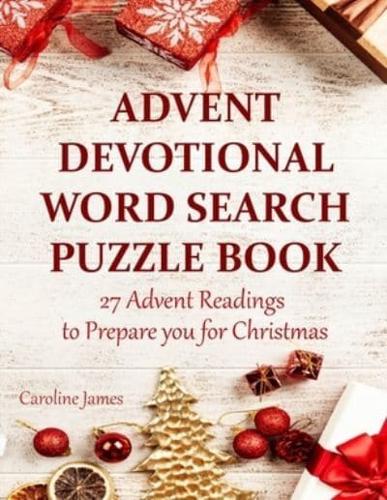 Advent Devotional Word Search Puzzle Book