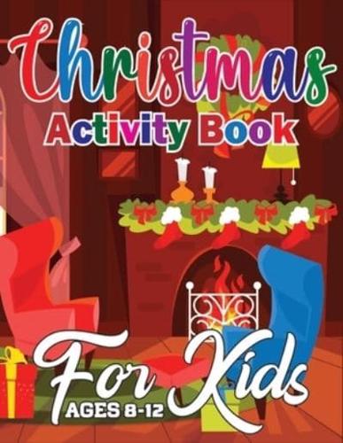 Christmas Activity Book for Kids Ages 8-12