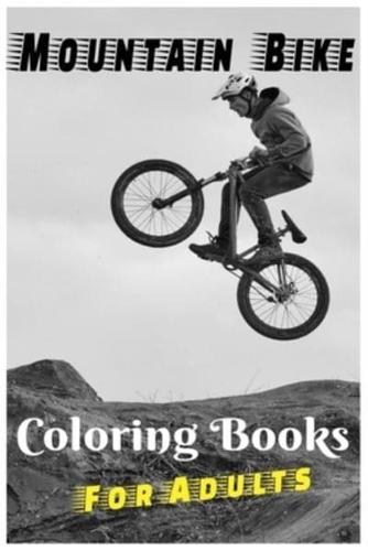 Mountain Bike Coloring Books For Adults