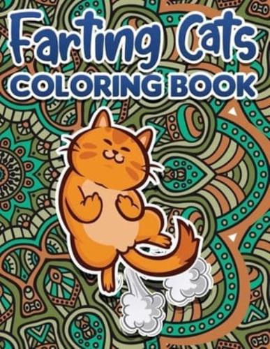 Farting Cats Coloring Book