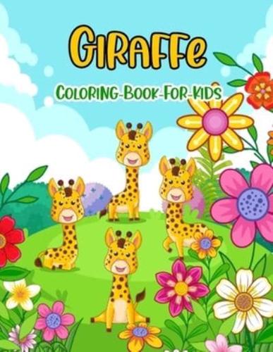 Giraffe Coloring Book For Kids