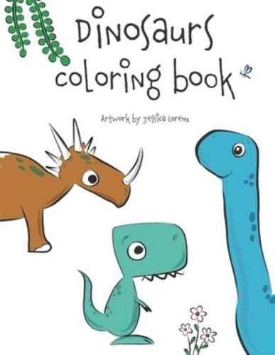 Dinosaurs Coloring Book