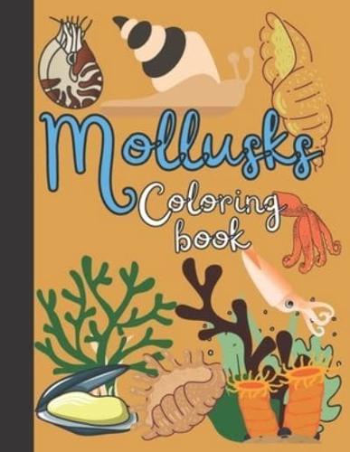 Mollusks Coloring Book