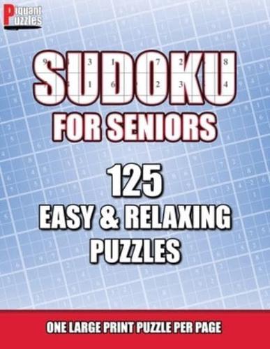 Piquant Puzzles Sudoku For Seniors