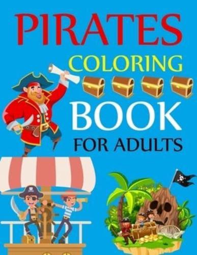 Pirates Coloring Book For Adults