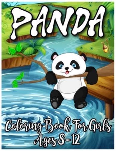 Panda Coloring Book For Girls Ages 8-12