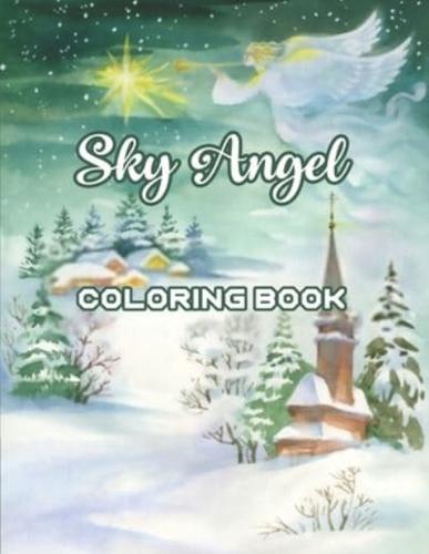 Sky Angel Coloring Book