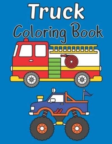 Truck Coloring Book