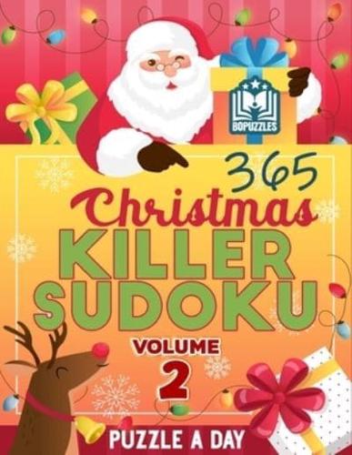 365 Christmas Killer Sudoku Puzzle a Day Volume 2