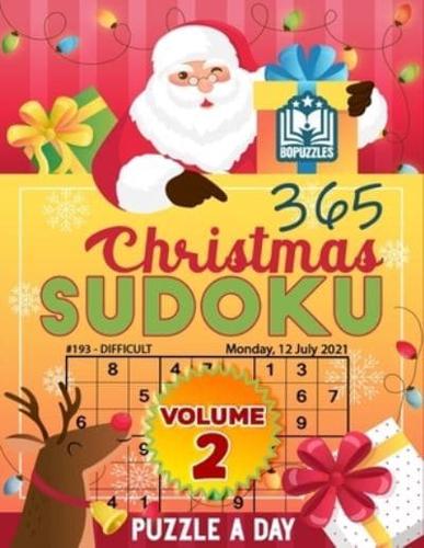 365 Christmas Sudoku Puzzle a Day Volume 2