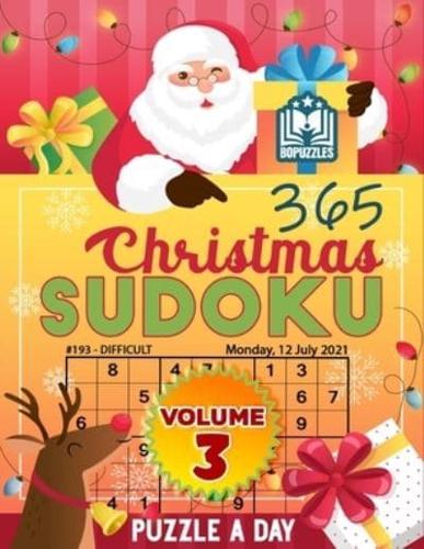 365 Christmas Sudoku Puzzle a Day Volume 3