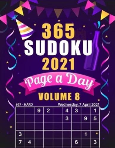 365 Sudoku 2021 Page a Day Volume 8