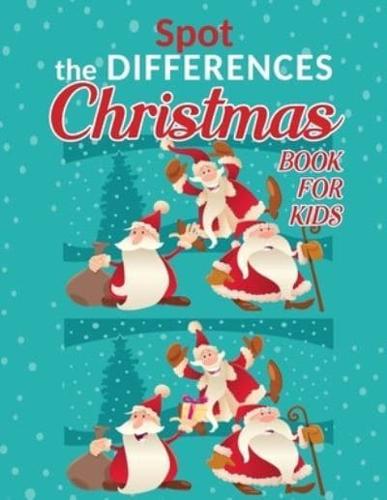 Spot the Differences Christmas Book For Kids