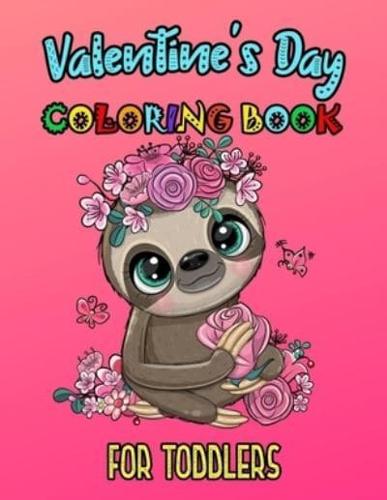 Valentine's Day Coloring Book For Toddlers