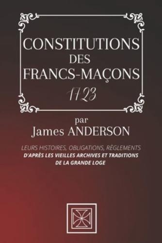 Constitutions Des Francs-Maçons