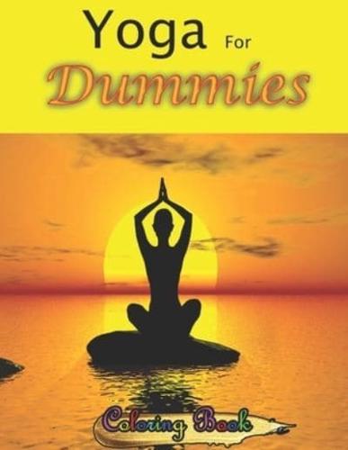Yoga For Dummies Coloring Book