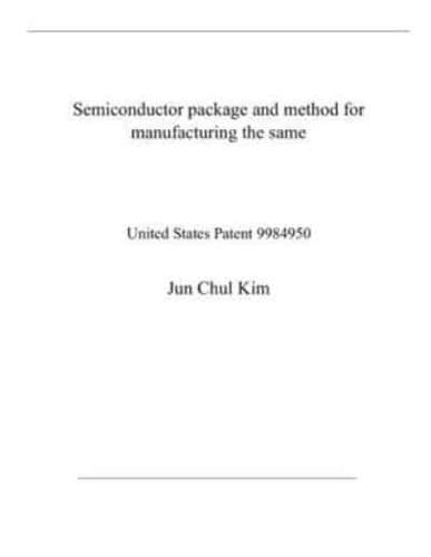 Semiconductor Package and Method for Manufacturing the Same