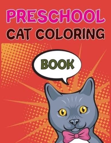 Preschool Cat Coloring Book