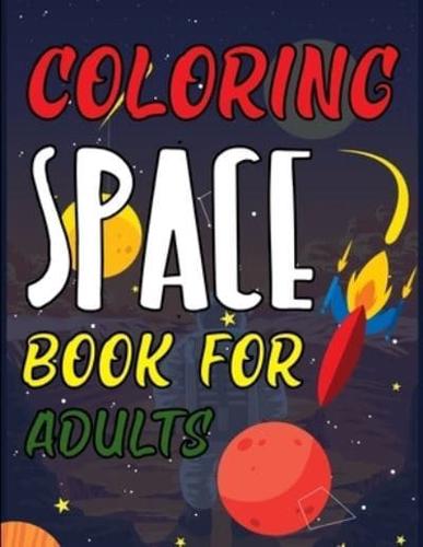 Coloring Space Book For Adults