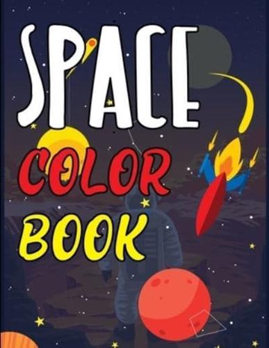 Space Color Book
