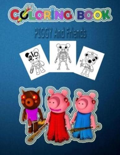 Piggy and Friends Coloring Book