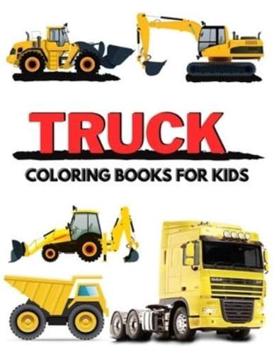 Truck Coloring Books for Kids