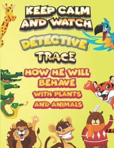 Keep Calm and Watch Detective Trace How He Will Behave With Plant and Animals