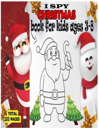 I Spy Christmas Book for Kids Ages 3-8
