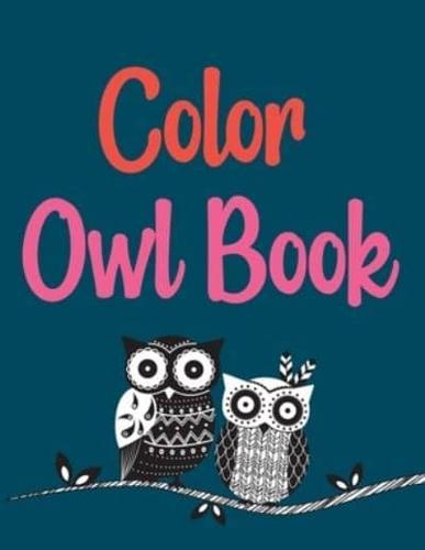 Color Owl Book