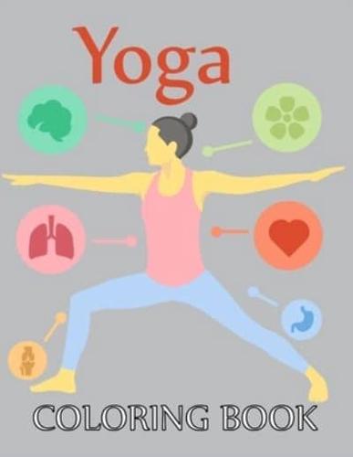 Yoga Coloring Book