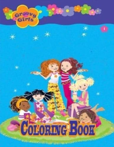 Groovy Girls Coloring Book