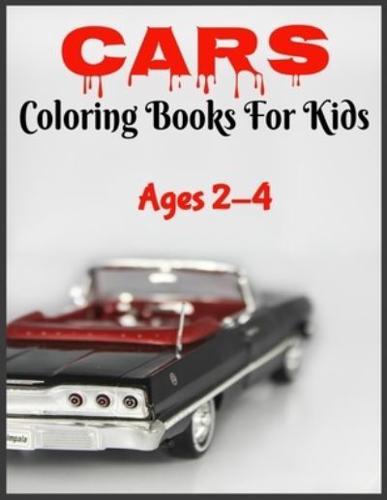 Coloring Books For Kids Ages 2-4 Cars