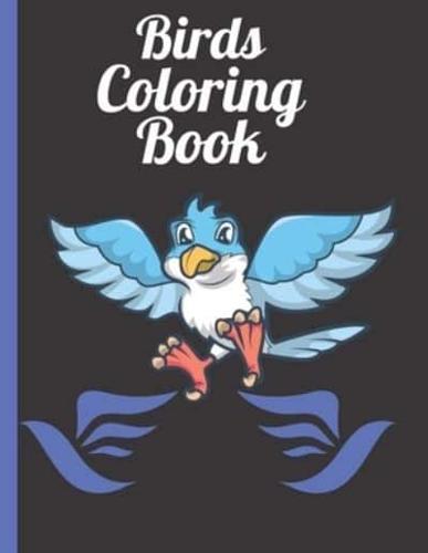 Birds Coloring Book