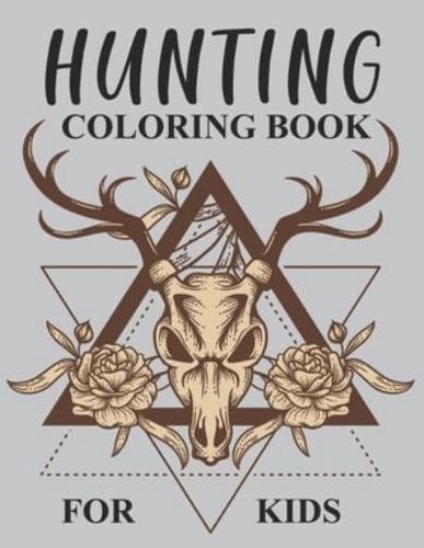 Hunting Coloring Book For Kids