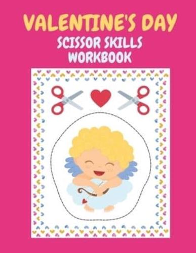 Valentine's Day Scissor Skills Workbook