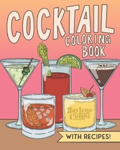 Cocktail Coloring Book