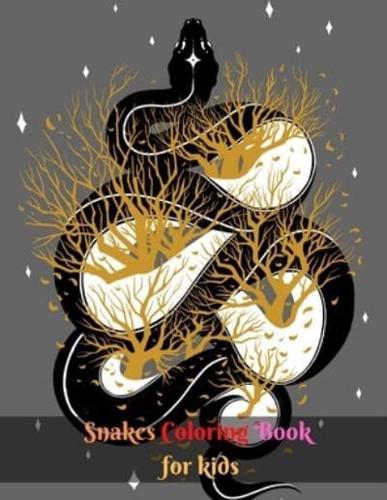 Snakes Coloring Book for Kids