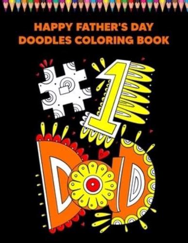 Happy Father's Day Doodles Coloring Book