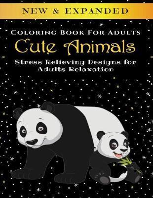 Cute Animals - Adult Coloring Book