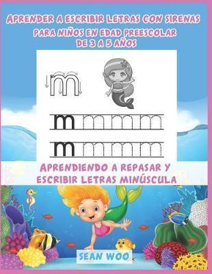 Aprender a Escribir Letras Con Sirenas Para Niños En Edad Preescolar De 3 a 5 Años