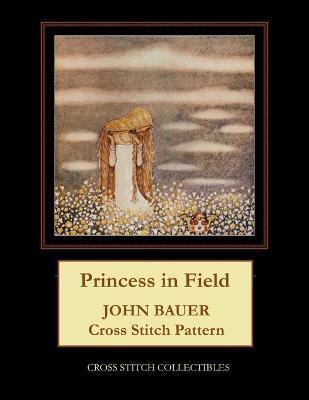 Princess in Field: John Bauer Cross Stitch Pattern
