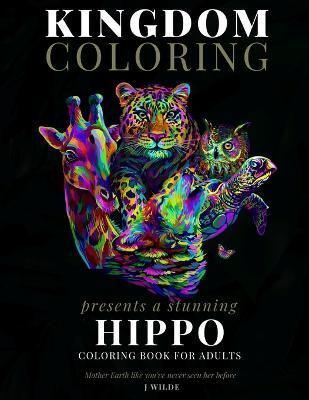A Hippo Coloring Book for Adults